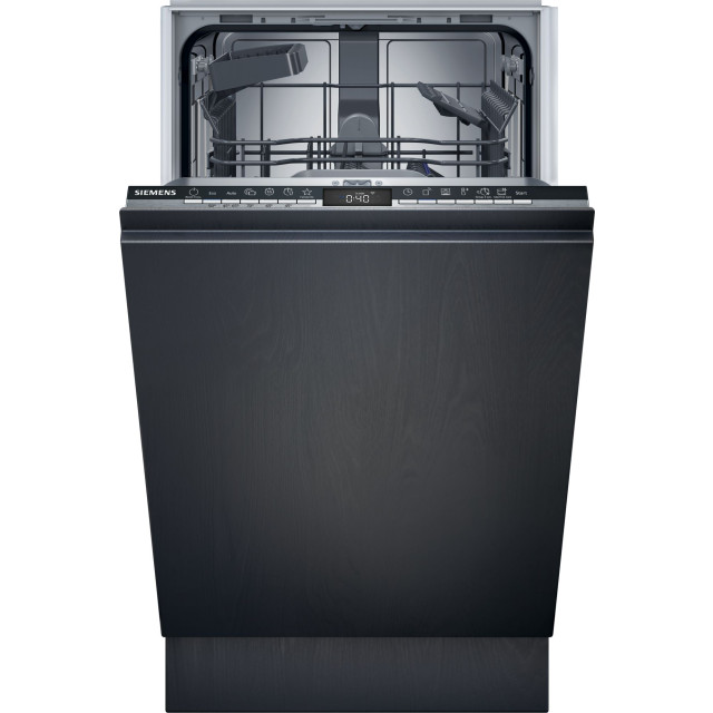 Siemens SR93EX24LE - Lavavajillas 45 cm integrable puerta deslizante Clase C x10 Servicios